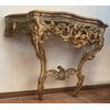 Console Luigi XV laccata e dorata