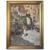 R. Pasini, olio su tela della fine dell’Ottocento