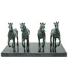Bronzo, XIX secolo, Quadriga con i cavalli di San Marco