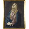Dipinto antico Madonna Addolorata