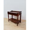Toilette tavolino in noce con ripiano - fine 800 - petineuse