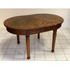 Extendable oval table elm. Emilia 800     