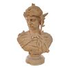 Busto in marmo raffigurante figura