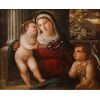 Maestro veneto del XVI secolo, 1530 -1550   Madonna con Bambino e S. Giovannino