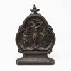 XVIII secolo  Pace raffigurante la Crocifissione, Bronzo