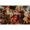 Scuola rubensiana, XVII secolo  Allegoria dell’abbondanza  Olio su tavola