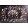 I. Bianchi. Giudizio di Paride entro ghirlanda di fiori