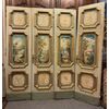 PTS863 - N. 2 porte in legno laccato, misure luce cm L 125 x H 241