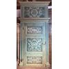 PTS864 - n. 3 porte in legno laccato con telaio, mis. diverse