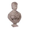 Busto Femminile in Marmo di Carrara