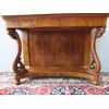 CONSOLE IN NOCE CARLO X PIEMONTESE RESTAURATA PRIMI 800  cm L132xP57xH97
