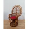 Poltroncina in vimini da bambino - metà 900 - piccole dimensioni
