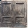 PTN275 - Portone in legno di noce, Misure cm L 237 x H 240