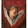 Scuola Veneta, XVIII secolo,  Studio con testa di cherubino