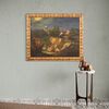 Italian bucolic landscape painting from the 18th century