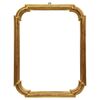 Antica cornice dorata con angoli rotondi - O/6386 -