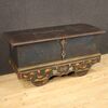 Indian chest in painted wood from the 20th century