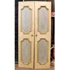 PTS867 - N. 2 porte in legno laccato, misure cm L 105 x H 220/204