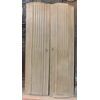  PTI741 - Porta in legno a due battenti, misure cm L 123 x H 233 