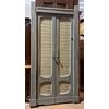 PTL687 - N. 2 porte laccate con telaio, anno 1920, luce cm L 101 x H 241  