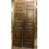  PTI742 - Porta da interno in noce, luce cm L 98 x H 215 