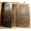 PTS872 - N. 3 porte in legno di noce, misure cm L 125 x H 237 