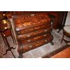Ribalta Olandese Stile Chippendale del 1700 in Legno di Mogano