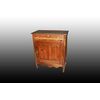 Piccola credenza credenzino stile Provenzale francese di metà 1800 in legno di rovere