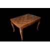 Tavolo provenzale del 1800 in legno di rovere di piccole dimensioni