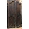  PTI747 - Porta in legno di noce centinata, misure cm L 113 x H 222 