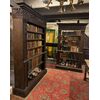 LIB155 - N. 5 Librerie in legno di noce, misure diverse  