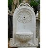  DARS646 - Fontana in marmo bianco di Carrara, mis. cm L 78 x H 123 x P 39 