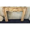 Magnifico camino in marmo crema Valencia - 164 x H 114 cm - Venezia