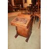Davenport inglese del 1800 in legno di mogano