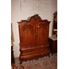 Trumeau Olandese del XVIII secolo stile Chippendale in legno di Noce