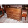 Cassettone Canterano Toscano del 1600 in legno di noce
