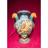 Importante vaso in ceramica policroma - Manifattura M.G.A - Albissola - Epoca :Prima metà 900