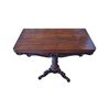 Tavolino da gioco inglese stile Regency di inizio 1800 in legno di palissandro 
