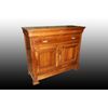 Grande credenza francese Luigi Filippo di inizio 1800 in legno di ciliegio rustica