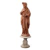 Statua Allegoria dell'Inverno Statua in Terracotta