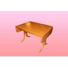 Tavolino con alette  Svedese stile Regency del 1800 in betulla 