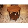 Tavolino francese a Petalo del 1800 In Legno di Noce