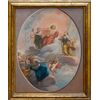 Metà del XVIII secolo, Apollo con allegoria della musica e segni zodiacali