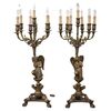 Coppia di candelabri in bronzo Secolo XIX PREZZO TRATTABILE