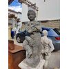Magnifico putto in Pietra di Vicenza - H 100 cm - Venezia