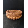 Raffinata acquasantiera veneziana in marmo rosso Verona - 30 x 29 cm