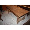 Grande tavolo rustico di inizio 1900 Francese in Legno di noce
