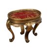 Tavolino a vassoio Tavolino laccato a Chinoiserie