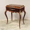 Antica jardiniere tavolino fioriera Napoleone III intarsiata - epoca '800