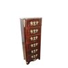 Magnifico Piccolo Secretaire Francese Stile Reggenza del 1800 con Bronzi